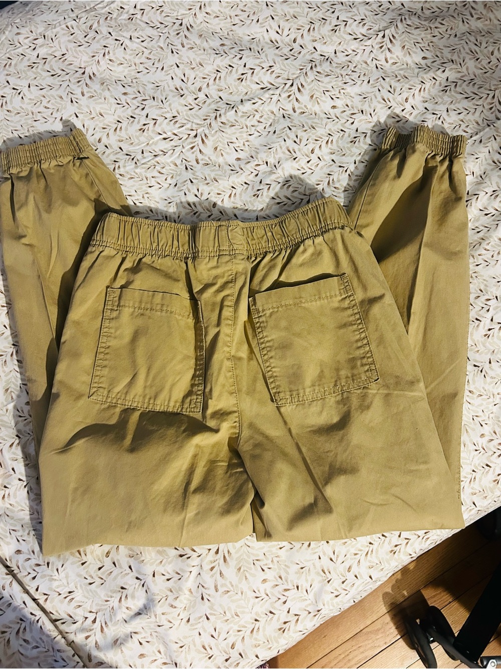Place Men's Khaki Drawstring Joggers - Picture 5 of 5
